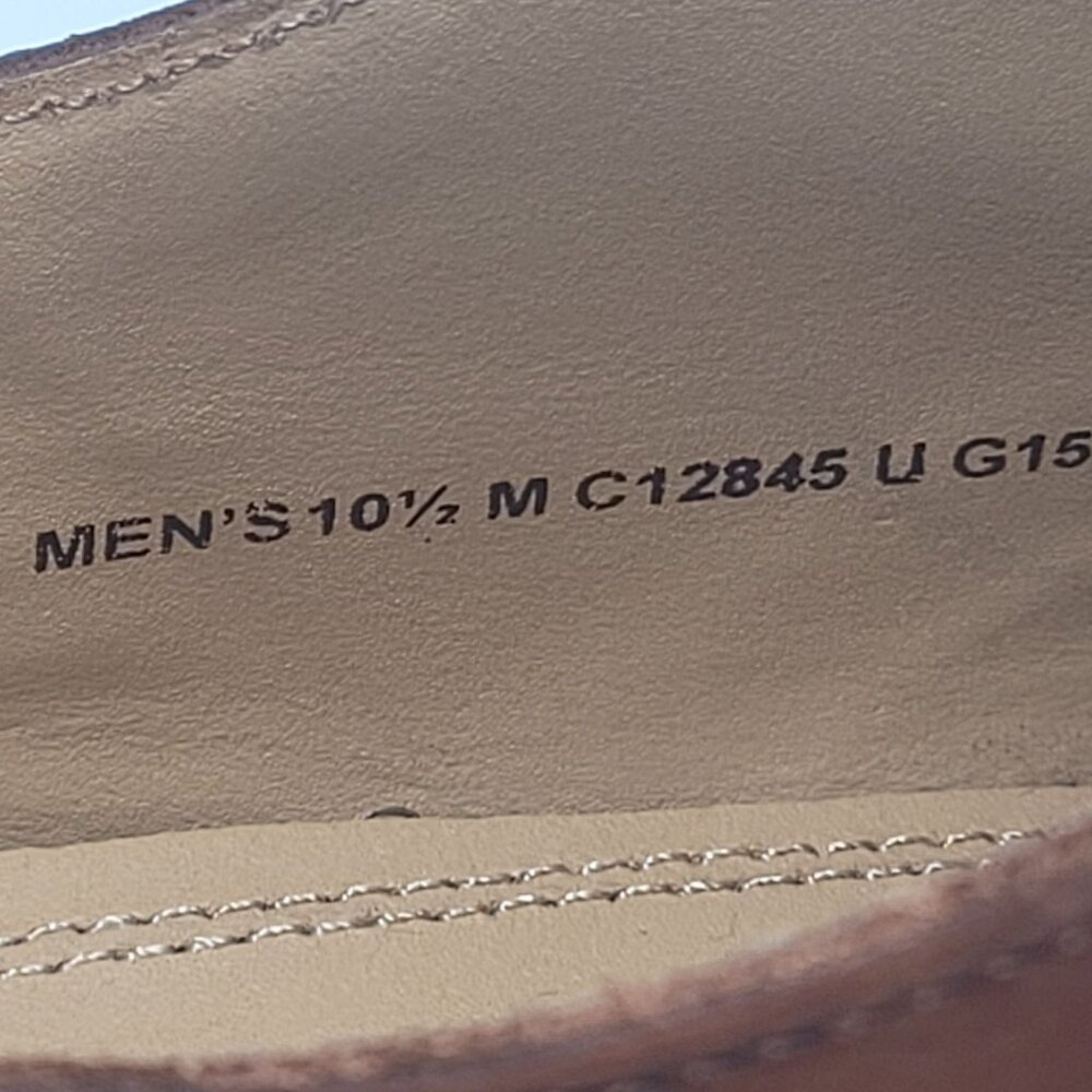 Cole Haan Grand OS Men's Brown Leather Wingtip Lace Up Oxfords US Size 10.5M - Picture 8 of 8